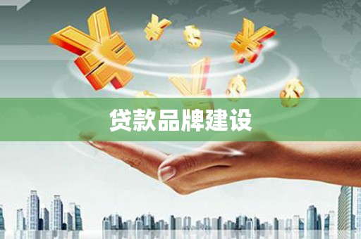 大朗贷款品牌建设