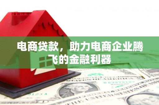 大朗电商贷款，助力电商企业腾飞的金融利器