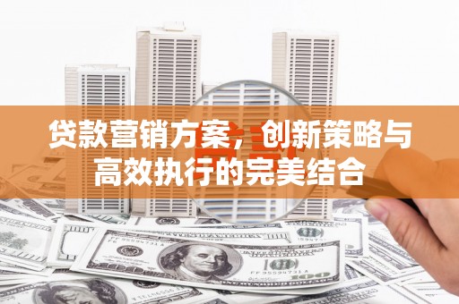 大朗贷款营销方案，创新策略与高效执行的完美结合