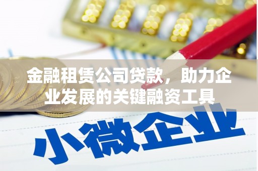 大朗金融租赁公司贷款，助力企业发展的关键融资工具