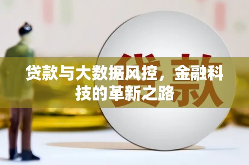 大朗贷款与大数据风控，金融科技的革新之路