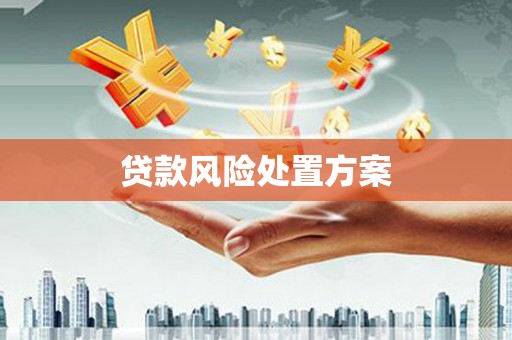 大朗贷款风险处置方案