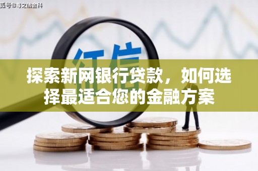 大朗探索新网银行贷款，如何选择最适合您的金融方案