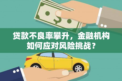 大朗贷款不良率攀升，金融机构如何应对风险挑战？