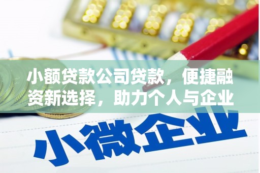 大朗小额贷款公司贷款，便捷融资新选择，助力个人与企业成长