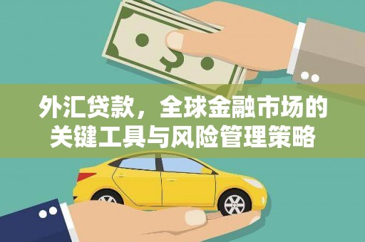 大朗外汇贷款，全球金融市场的关键工具与风险管理策略