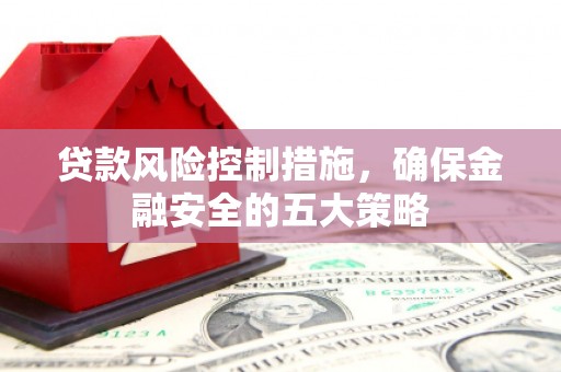 大朗贷款风险控制措施，确保金融安全的五大策略