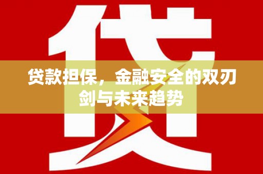 大朗贷款担保，金融安全的双刃剑与未来趋势