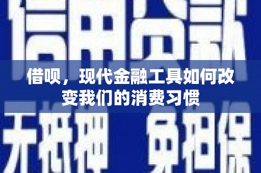 大朗借呗，现代金融工具如何改变我们的消费习惯