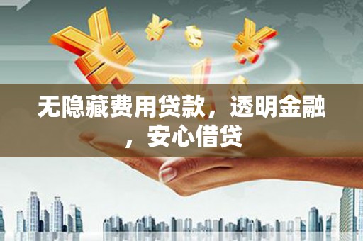 大朗无隐藏费用贷款，透明金融，安心借贷