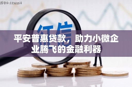 大朗平安普惠贷款，助力小微企业腾飞的金融利器