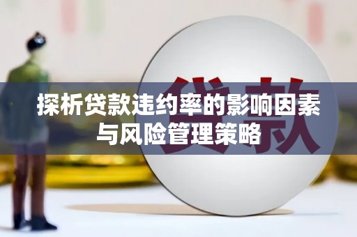 大朗探析贷款违约率的影响因素与风险管理策略
