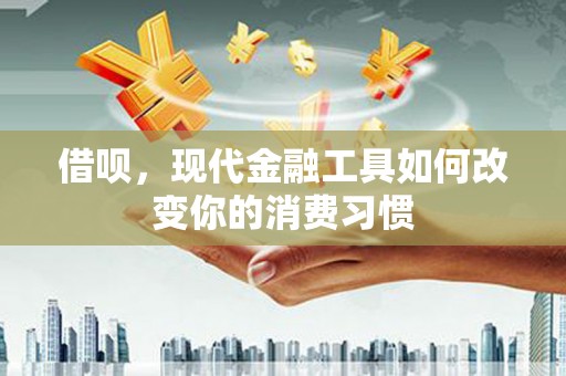 大朗借呗，现代金融工具如何改变你的消费习惯
