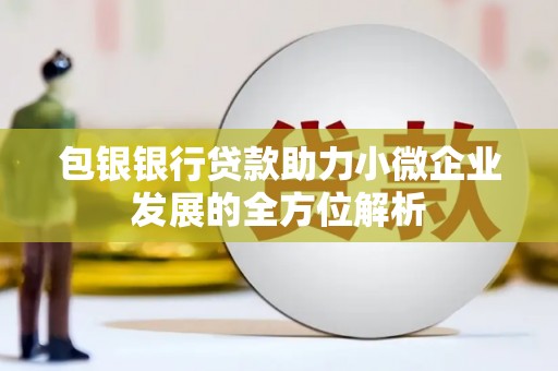 大朗包银银行贷款助力小微企业发展的全方位解析