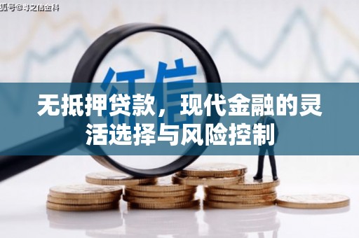 大朗无抵押贷款，现代金融的灵活选择与风险控制