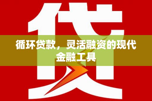 大朗循环贷款，灵活融资的现代金融工具
