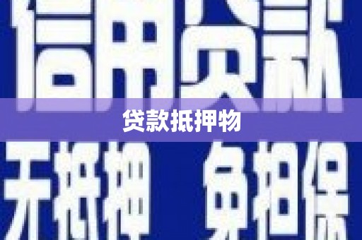 大朗贷款抵押物