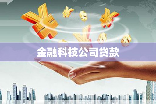 大朗金融科技公司贷款