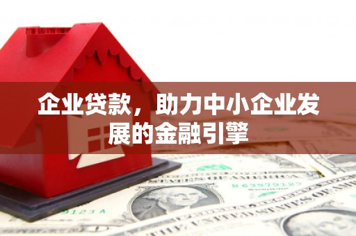 大朗企业贷款，助力中小企业发展的金融引擎