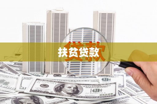 大朗扶贫贷款