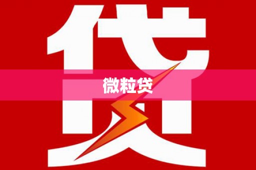 大朗微粒贷