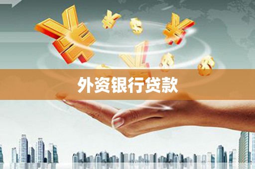 大朗外资银行贷款