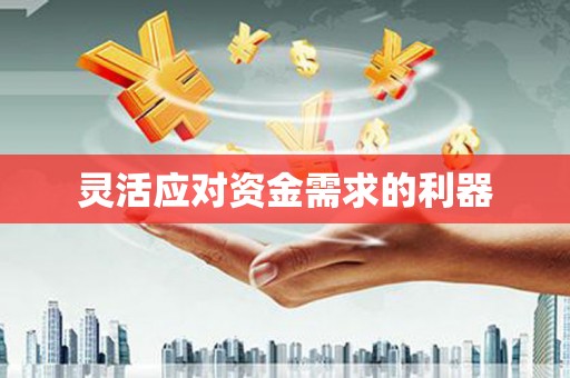 大朗灵活应对资金需求的利器