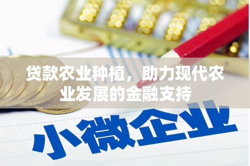 大朗贷款农业种植，助力现代农业发展的金融支持